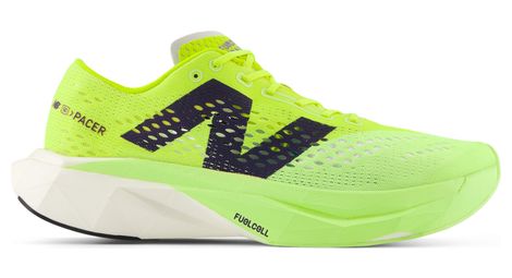 Chaussures Running New Balance FuelCell SuperComp Pacer v2 Vert/Jaune Homme