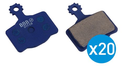 Boite de 20 plaquettes bbb discstop hp pour magura mt campagnolo super record record