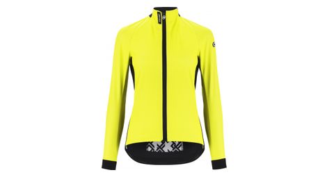 Veste d'hiver femme assos uma gt winter evo jaune fluo