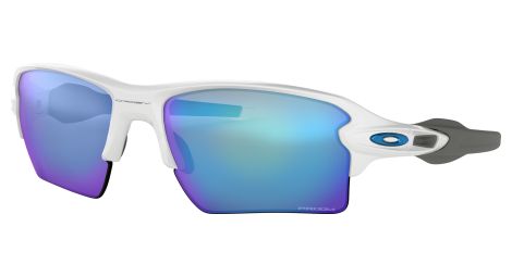 Gafas de sol oakley flak 2.0 xl blancas - prizm sapphir oo9188-9459