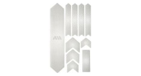 All mountain style honey comb xl frame protector kit 10 stuks - white drops