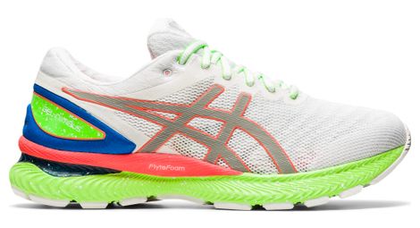 Asics gel nimbus 22 summer lite show blanc multicolor homme