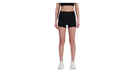 Pantalones cortos new balance athletics run 3in cintura alta mujer negro