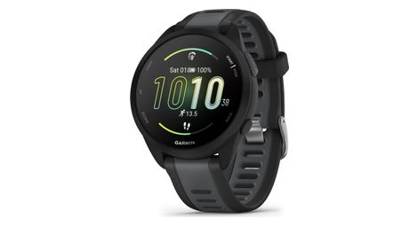 Garmin forerunner 165 music sporthorloge zwart leisteen grijs