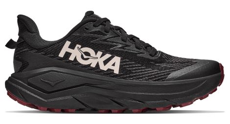 Chaussures Trail Hoka Challenger 8 GTX Noir/Rouge Femme