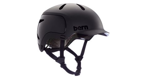 Bern watts 2.0 mattschwarzer helm