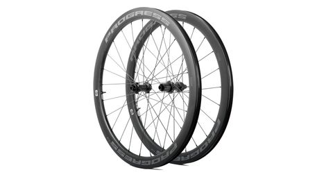 Paire de roues Progress Airspeed A45 Disc | 12x100/12x142 | Center Lock