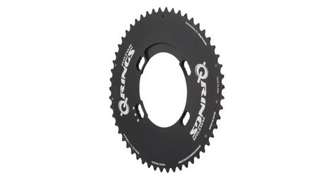 Rotor qxl external road chainring 110mm bcd 4 holes black 46