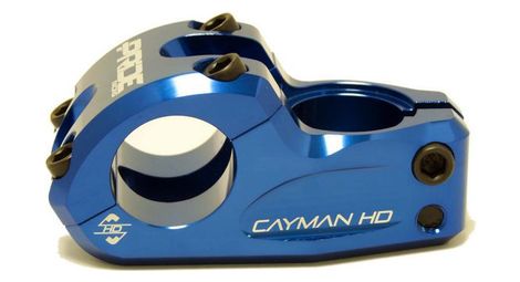 Potence top load pride cayman hd diametre cintre 31 8mm bleu
