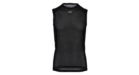poc essential uranium black sleeveless jersey