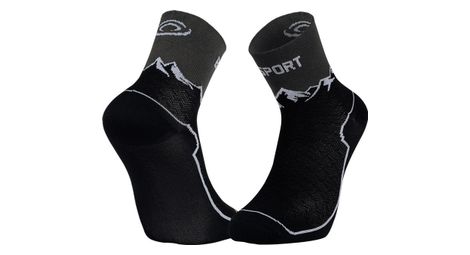 BV Sport Double GR Mid Socks Black