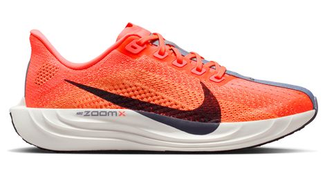 nike pegasus plus women s running shoes in red orange