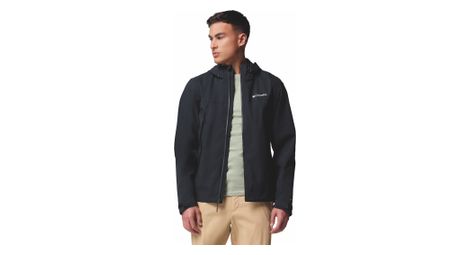 Veste imperméable columbia boulder falls noir