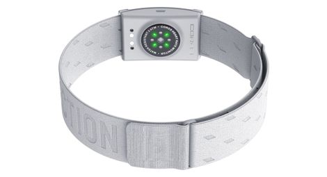 coros hrm bluetooth heart rate monitor armband gray