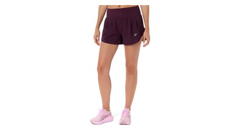 Short Asics Road 3.5in Violet Femme