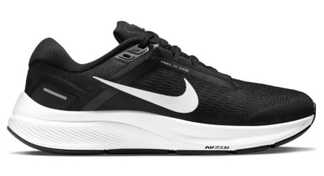 Nike air zoom structure 24 scarpe da corsa da donna nere bianche