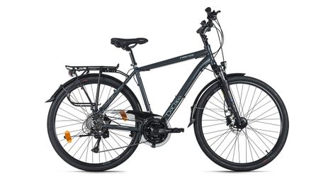 VTC Homme 28'' Firenze 300 Freins à disques hydrauliques Noir TC 53 cm 24 vitesses DaCapo