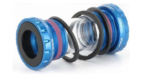 First boitier pour shimano fsa race face roulements externes bleu 68mm 73mm