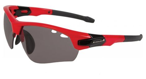 Gafas de mtb endura + 2 lentes char rojo