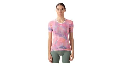 baselayer kurzarm women ale paint pink
