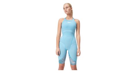 Bañador de 1 pieza speedo fs lzr ignite kneeskin azul y rojo