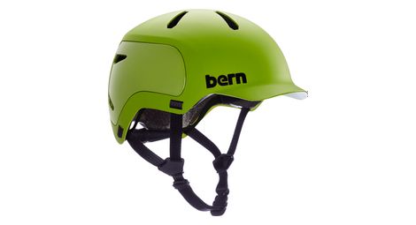 Bern watts 2.0 mattgrüner helm