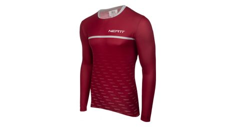 Maillot mtb de manga larga rojo s