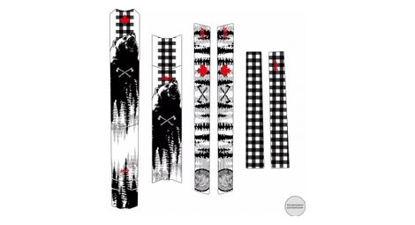 Kit protection de cadre slicy sublimistick grizzly brillant