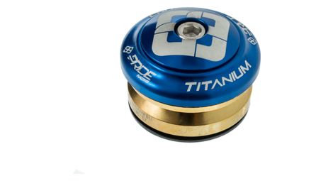 Pride racing jeu de direction ti45 titanium bleu