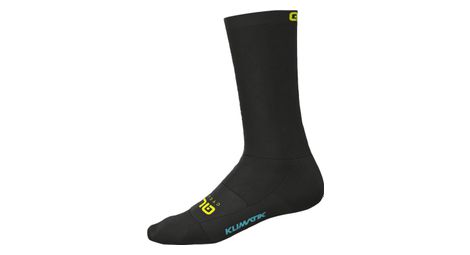 Wintersocken alé team klimatik schwarz/gelb