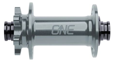 Buje delantero oneup | boost 15x110 mm 28 agujeros | plata