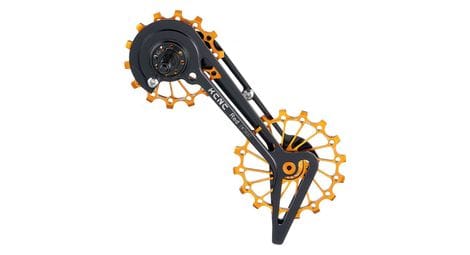 Jockey wheel system kcnc galets de dérailleur sram red 14+16 dents or