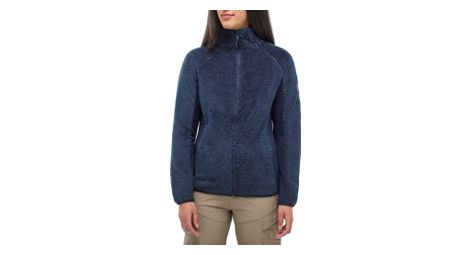 Polaire millet chamonix highloft bleu femme