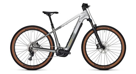 Bicicleta eléctrica de montaña Focus Jarifa² 6.7 Shimano Cues 9V 540Wh 29'' Plata/Gris 2026 Semirrígida