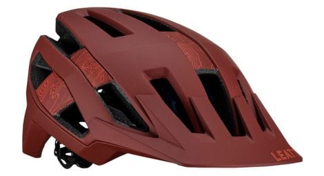 Casco de btt leatt trail 3.0 v23 rojo lava