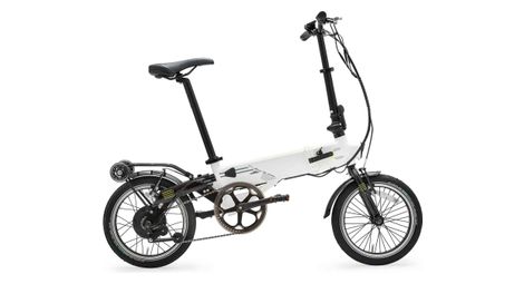 Vélo electrique pliant flebi supra 4.0 lite white | roues 16