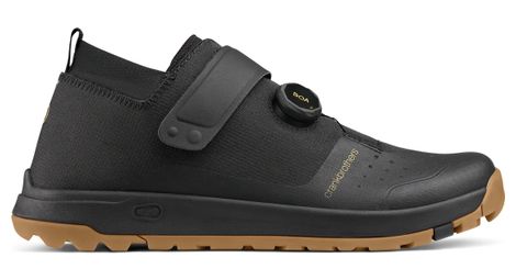 Crankbrothers stamp trail boa gold/black flat pedal shoes