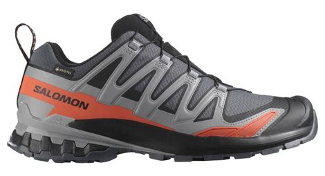 salomon xa pro 3d v9 gtx grey red men s trail shoes