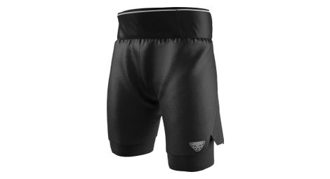 Pantalón corto dynafit dna ultra 2 en 1 negro hombre