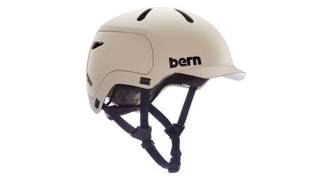 Casco bern watts 2.0 beige opaco s (52-56 cm)