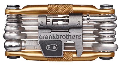 Crankbrothers multi-tools m17 17 functions gold