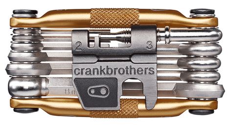 Crankbrothers multi tool 17 funzioni m17 oro