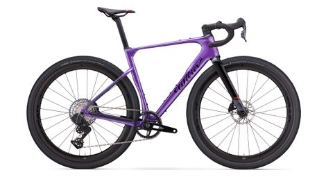 Vélo de Gravel Wilier Triestina Rave SLR ID2 Sram Rival XPLR AXS 13V 700 mm Violet Neon 2026