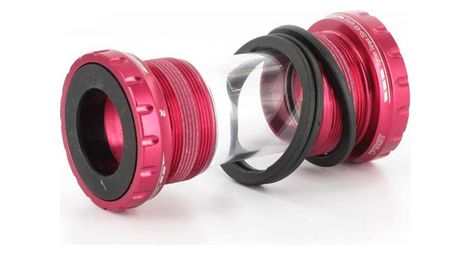 First movimento centrale per shimano fsa race face cuscinetti esterni rosso 68mm/73mm