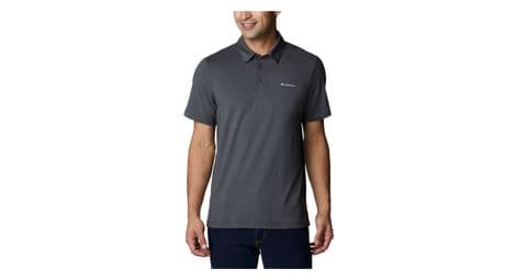 Columbia tech trail poloshirt grau herren l