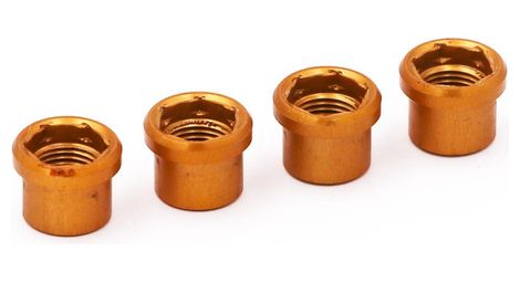 Kit de 4 vis cheminées rennen xl or