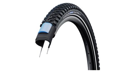 MTB-Reifen Schwalbe Marathon Plus 29'' Schlauchtyp Draht Smartguard Addix-Mischung E-Bike E-50 Schwarz Reflex