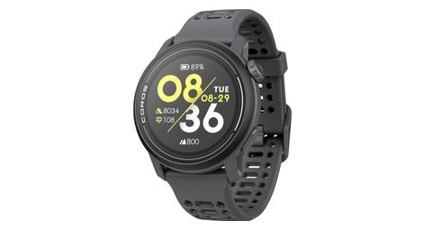 Coros pace 3 gps-uhr silikonarmband schwarz