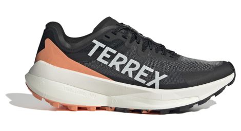 Adidas terrex agravic speed trailschoenen voor dames zwart koraal