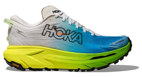 Chaussures Trail Hoka Mafate 5 Bleu/Vert/Jaune Homme